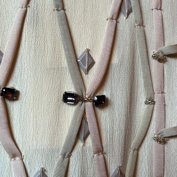 ***NWT VINTAGE*** SUNDAY ST. TROPEZ X BL^NK LONDON beaded tassel kimono - Picture 5 of 11